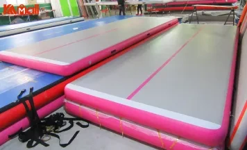 inflatable air track mat gym use